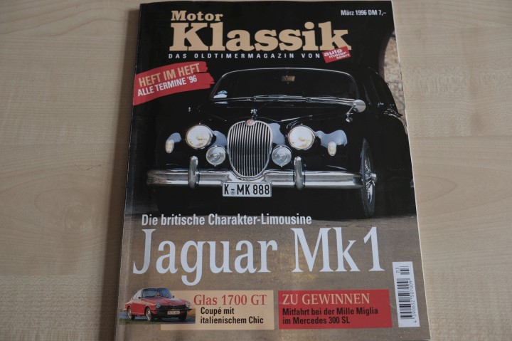 Deckblatt Motor Klassik (03/1996)